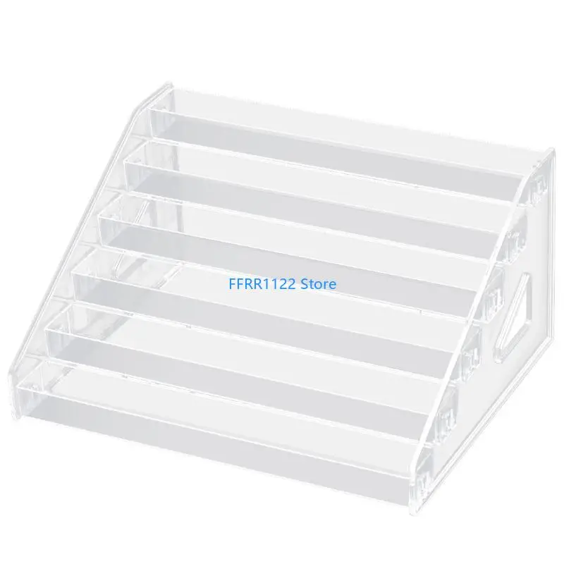 

Y1UF Polished Acrylic Rack 5/6/7 Layers Display Cosmetic