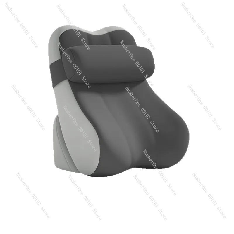 Ergonomic Neck and Lumbar Support Bed Rest Pillow Large Headboard Cushion Soft Sofa Backrest Pad for Bedroom Reading TV Relaxing