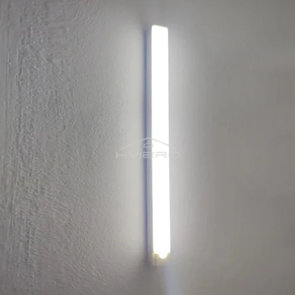 Rechargeable Motion Sensor LED Bar Light Induction Night Light Portable Cordless Magnetic Cabinet Lamp for Kitchen Bedside Room