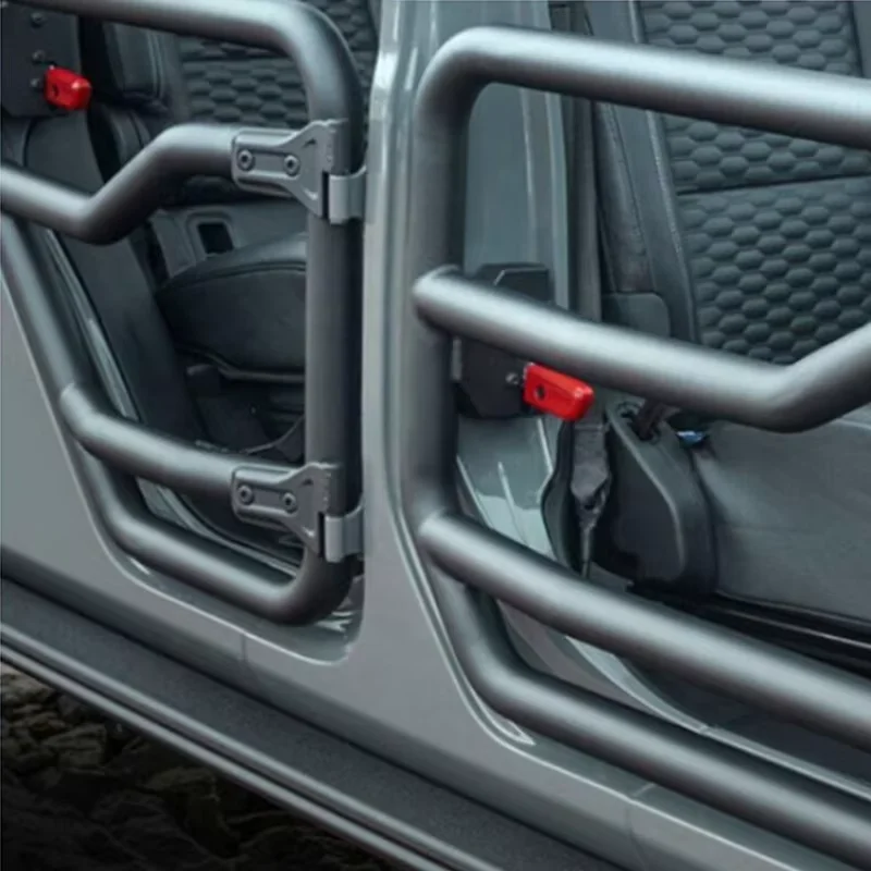 ApexRide Black Powder-Coated Steel Half Door For Jeep Wrangler JL 2018+ Half Door