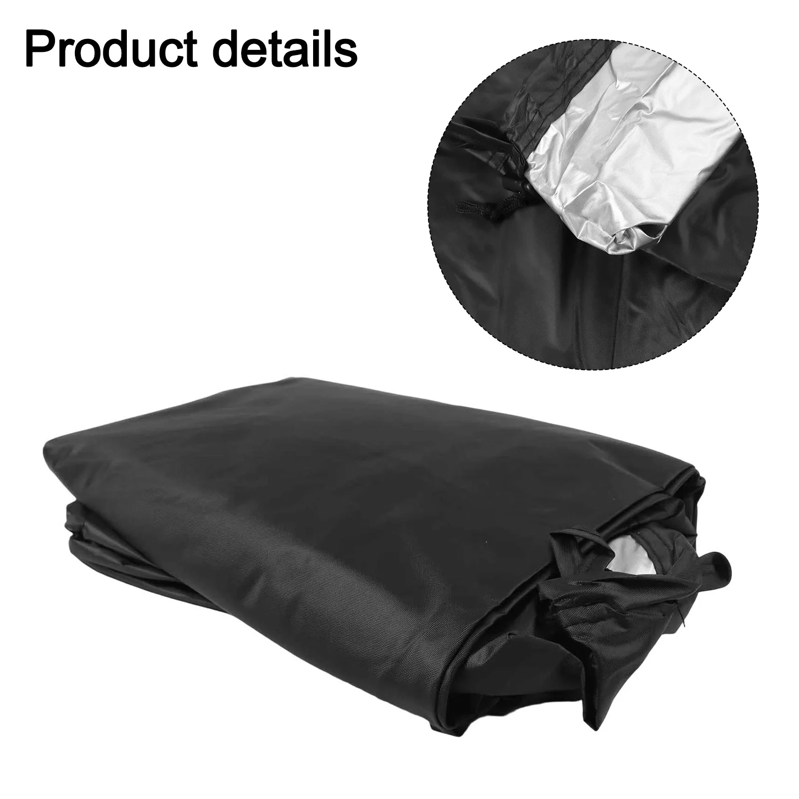6/8ft Round Swimming Pool Cover Provide Swimming Pool Protection Waterproof Leaf-proof Polyester Cover Dustproof Pool Blanket