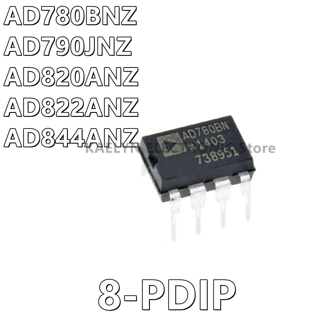 10Pcs/lot AD780BNZ AD780 AD790JNZ AD790 AD820ANZ AD820 AD822ANZ AD822 AD844ANZ AD844 IC VREF SERIES 0.04%/0.03% 8-DIP