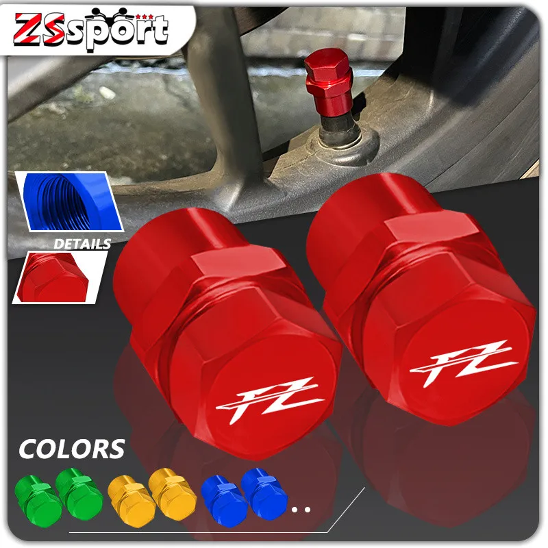 

High Quality Motorcycle Wheel Tire Valve Stem Caps CNC Aluminum Airtight Covers Accessories For FAZER FZ1 FZ6 FZ8 FZ7 FZ9 FZ25