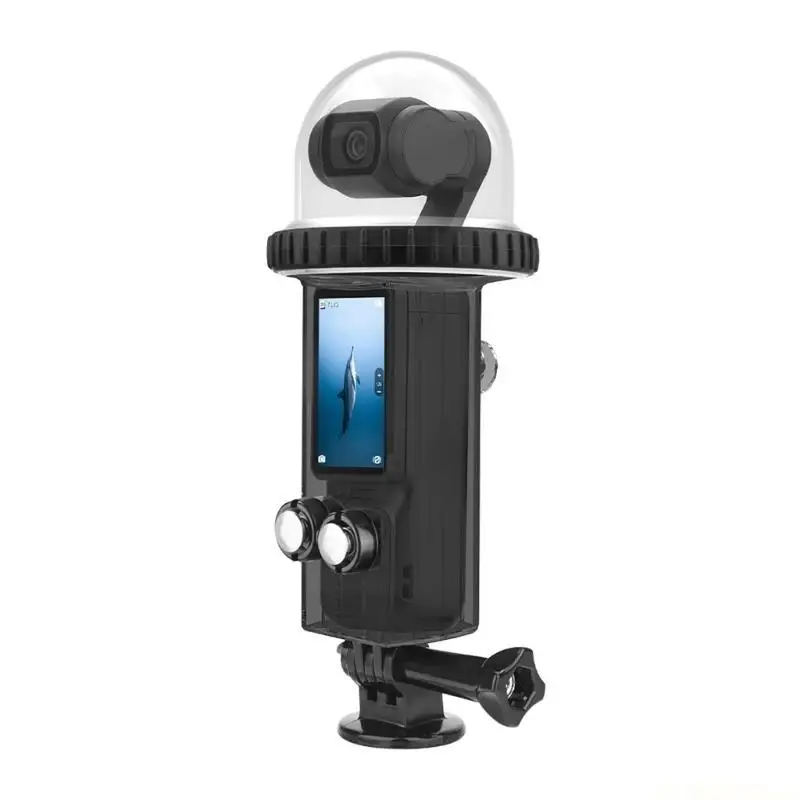 E56B Waterproof Case Diving Housing Case for Pocket 3 Action Camera 40Meters/131ft view 5