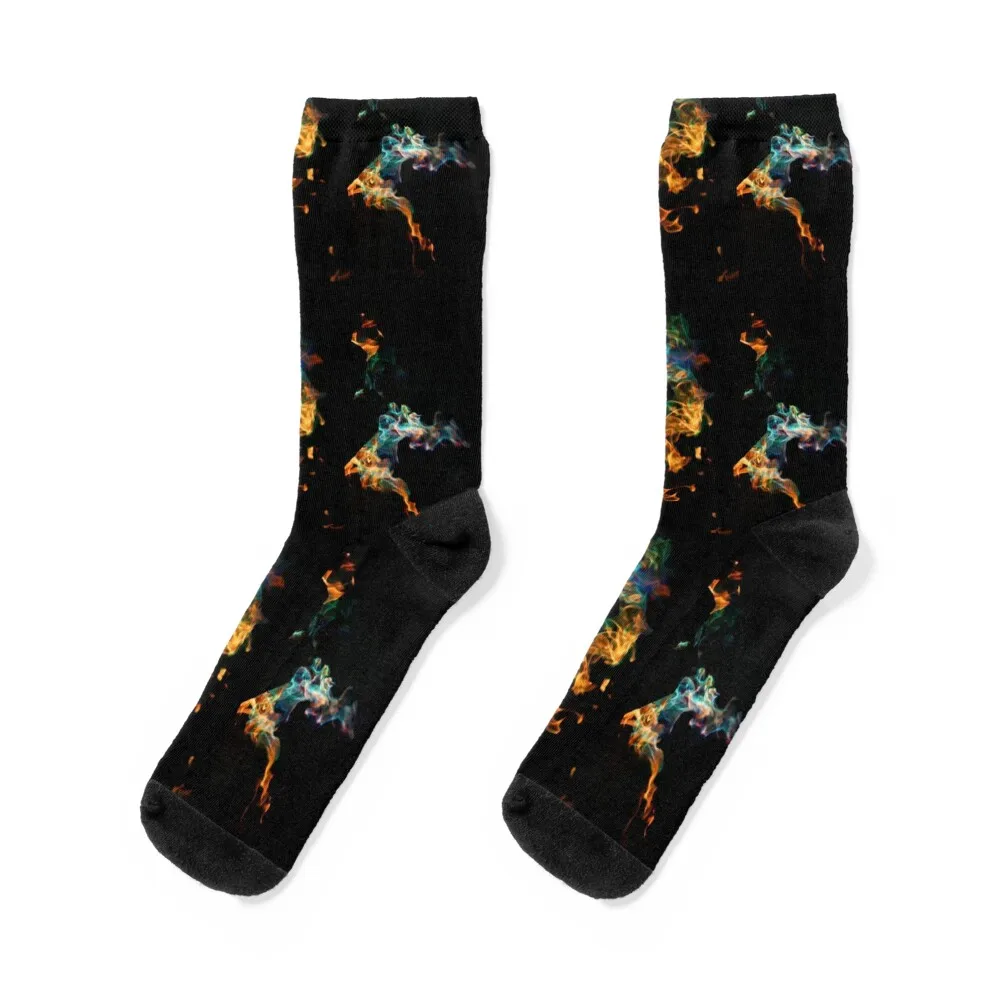 

Mystic Fire Socks heated Sports kids Children's Socks Women Men's