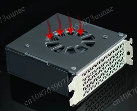 Dual PCIe Slot PC Case Exhaust Cooling Fan Efficient Air Ventilation Cooler Desktop Computer GPU Heat Dissipation Radiator