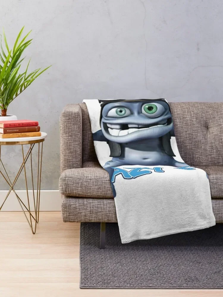 Crazy Frog is on the Loose! Throw Blanket Decorative Beds anime heavy to sleep Sofa Throw Blankets