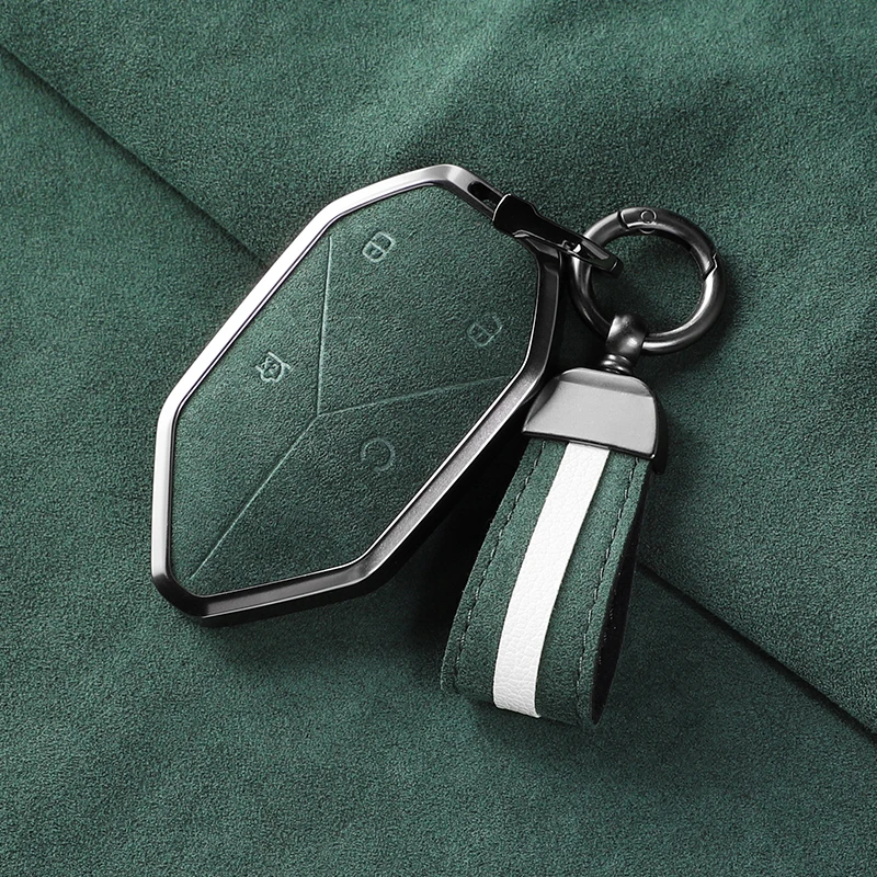 

For BYD Formula Leopard‌ 5 Tai 7 Tai3 Leopard‌ 8 High end metal special key cover protective shell Men's and women's key chains