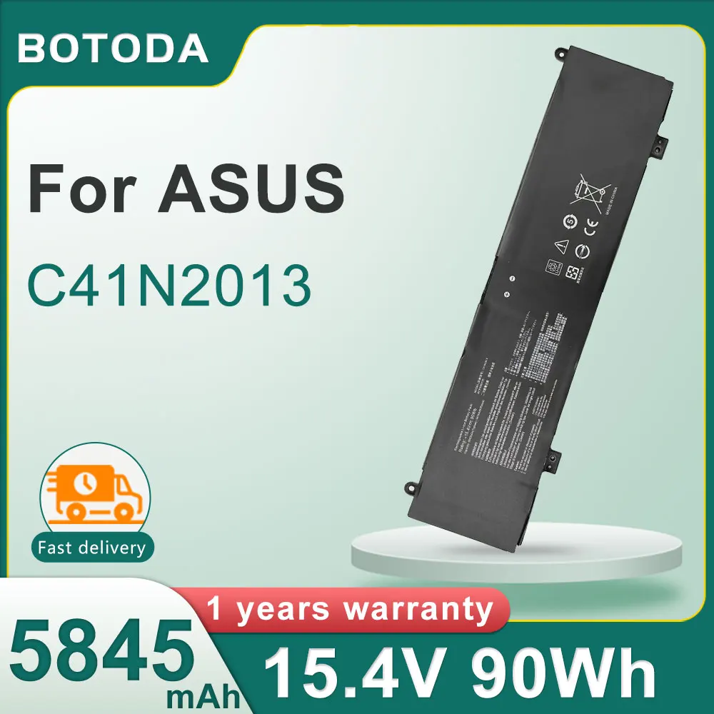 C41N2013 Laptop Battery 15.4V 90Wh For ASUS ROG Strix G513 G713 G533 G733 GA503 GU603 Zephyrus GA503QM GU603 TUF FA507 FX507