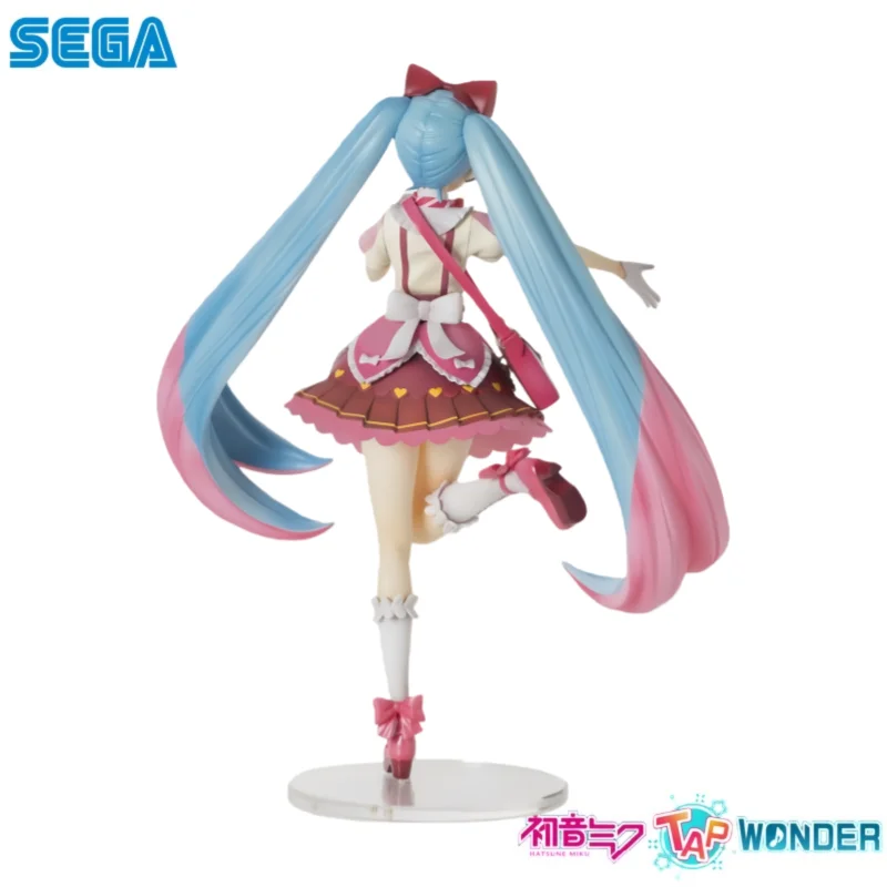 En Stock Sega Original Hatsune Miku Hatsune Miku figura de acción modelo muñeca nuevos juguetes en caja modelo garaje coleccionable