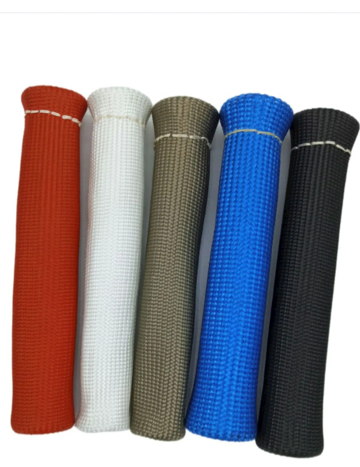 

8-piece set of 500-800 ℃ fiberglass insulated automotive spark plug sleeves