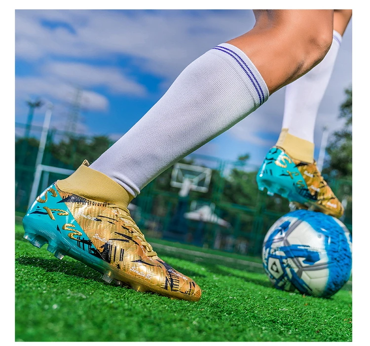 Professionelle Fußballschuhe Herren Fußballschuhe Society Fußballschuhe FG Ultraleichte Trainings-Fußballschuhe Outdoor-Sportschuhe – Detail 17