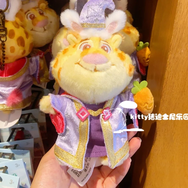 Véritable Disney Zootopia Halloween série pendentif en peluche Judy et Nick poupée en peluche sac à dos livre sac porte-clés pendentif fille cadeau