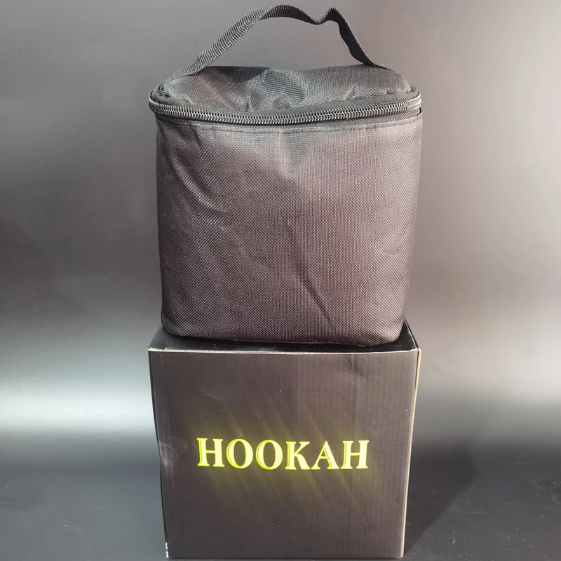 Hookah, Portable Glass Hookah Set Shisha Set Hookah Accessories With Everything For Better Hookah Narguile Cachimba