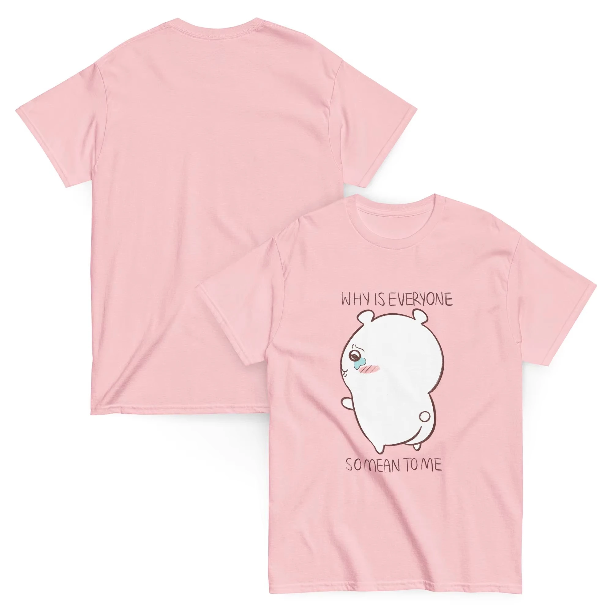 Chiikawa Usagi Hachiware Interesting Daily Scene Graphic T‑Shirt, Unisex O‑Neck Short Sleeve Summer Casual Wear for Kid Adults