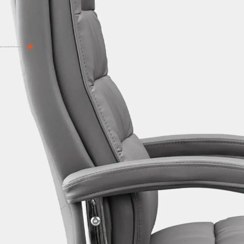 

Leather Lumbar Support Office Chair Back Cushion Handle Lounge Swivel Chair Mobile Free Shipping Silla Plegable Home Furniture