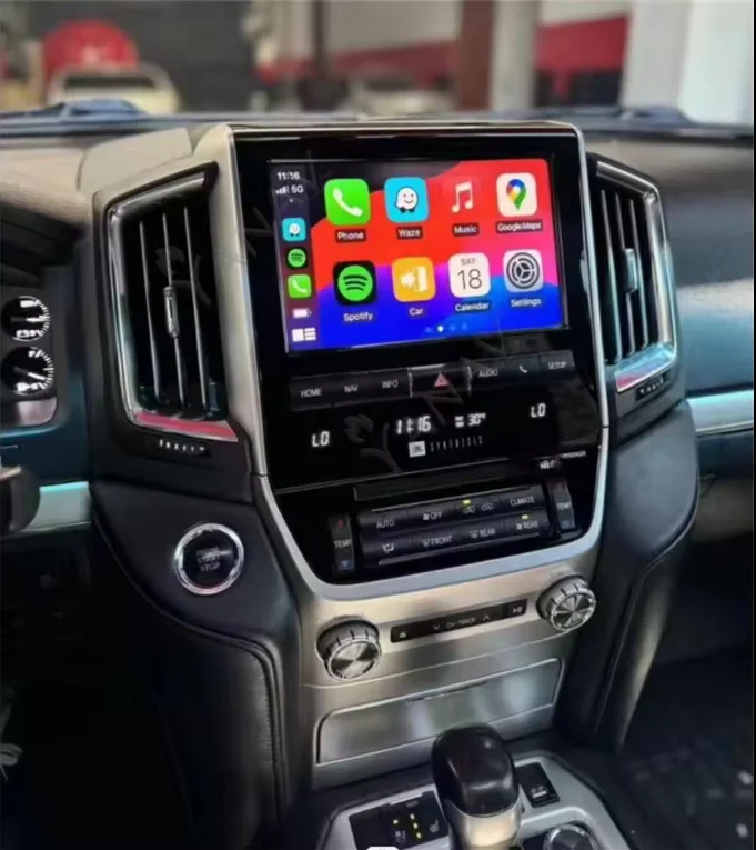 For  Car Accessories Radio for Land Cruiser LC200 2016-2023 Multimedia Android 12.3 Inch Carplay Headunit LC200 SCREEN