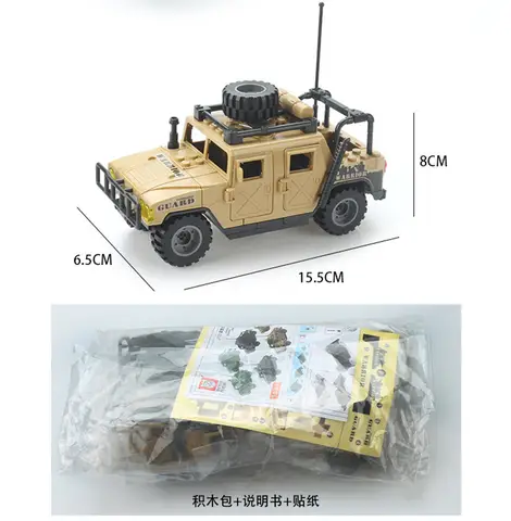 10 best sales Humvee Lego - №2