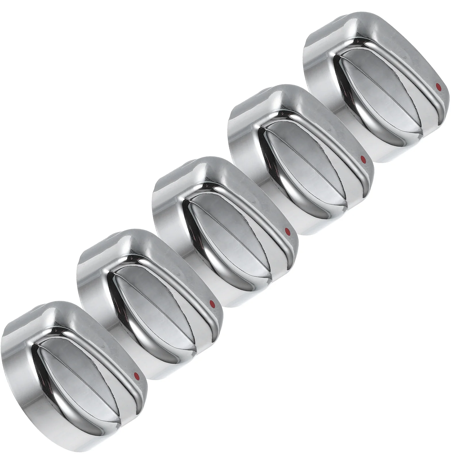 

5Pcs Comfort Grip Grill Control Knobs 8Mm Hole for Gas Cookers Stoves Regulation Outdoor Cooking