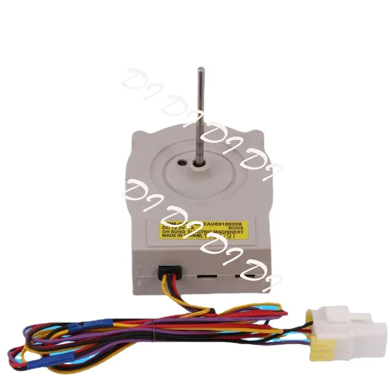 Motor do ventilador de refrigeração para geladeira LG ODM-001F-48 EAU 63103208   Peças DD do freezer do radiador da geladeira DC 12V