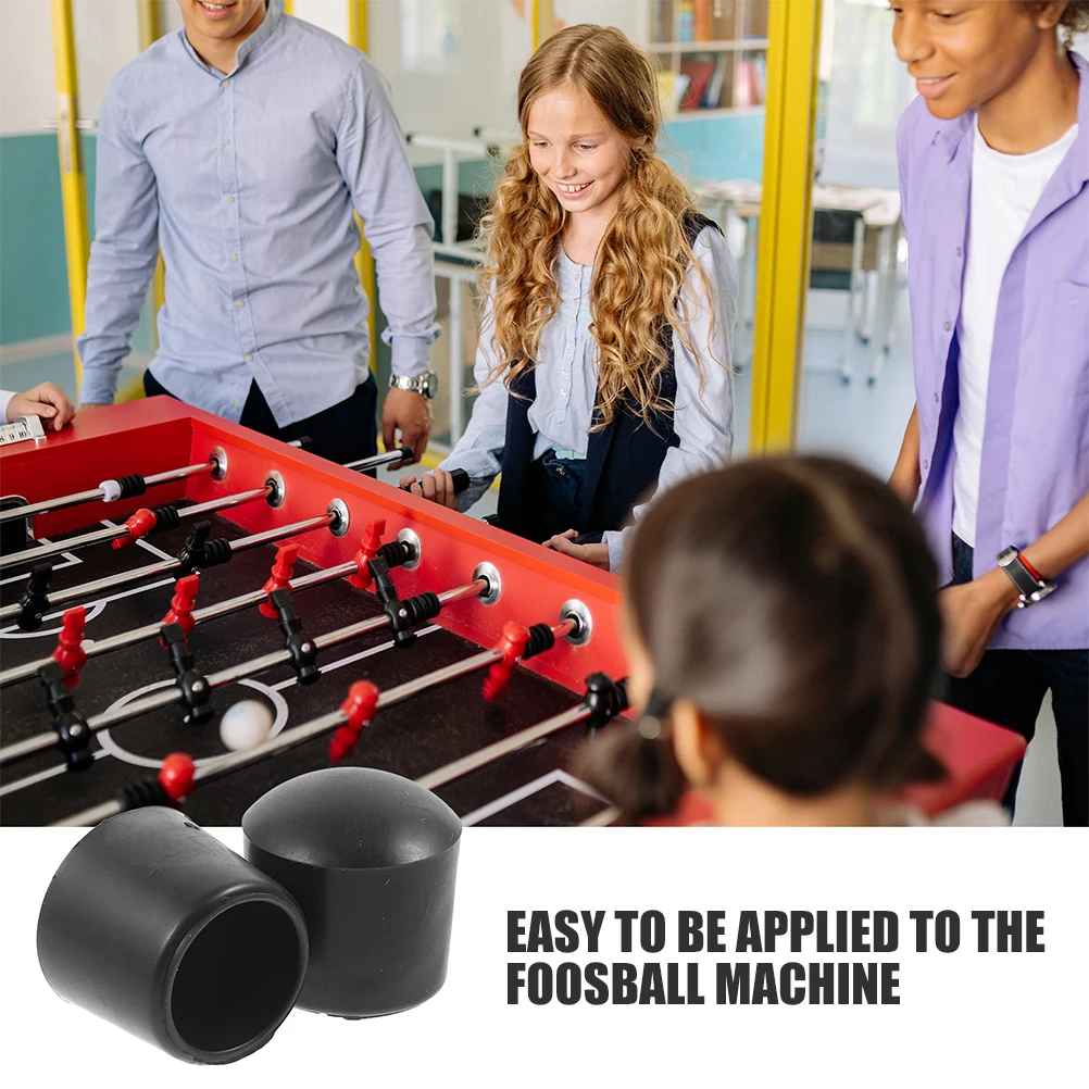 Couvercles de capuchon de Machine de Football, 16 pièces, accessoires de pointe de baby-foot, accessoire de Table d'extrémité