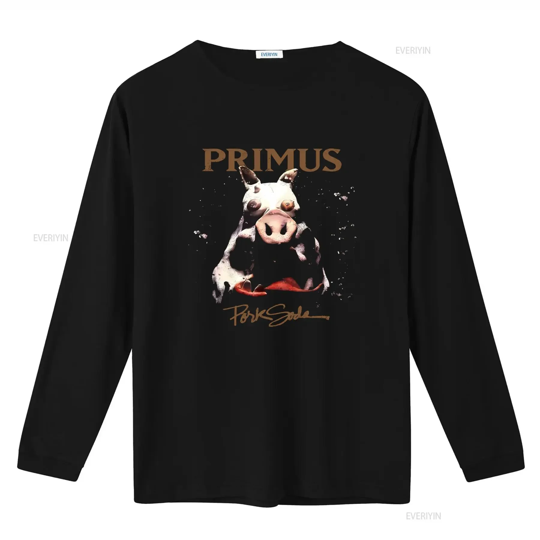 Primus Pork Soda Smoke T Shirt Unique Band Merch for Rock Fans vintage Washed designer clothes streetwear Soft Unisex Stylish
