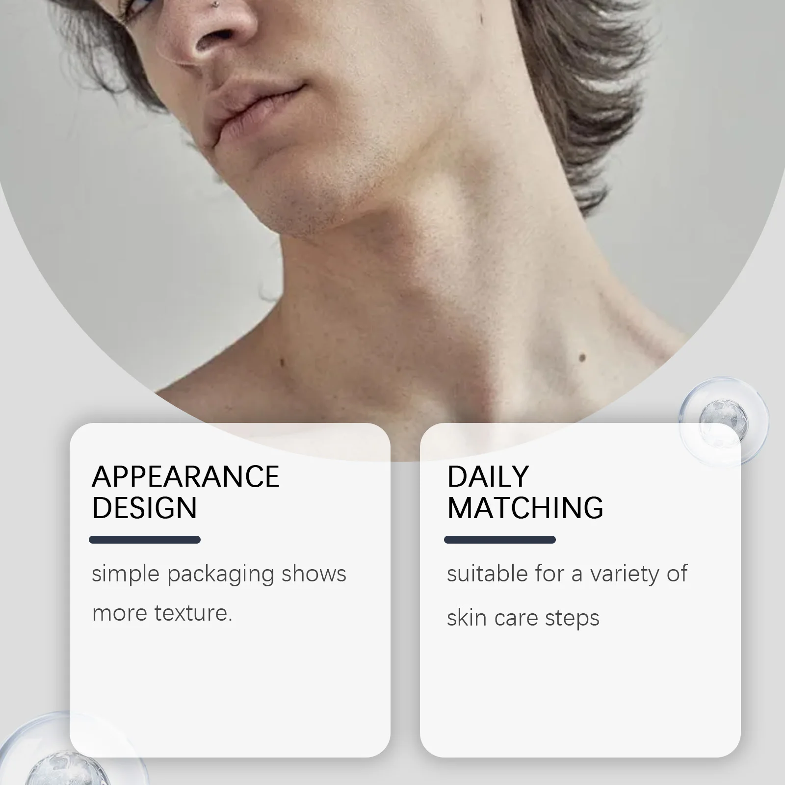 جوهر العناية بعد الحلاقة للرجال من إيست مون يقلل من التالف وترطيب جاف ومهدئ للألم ومانع نمو اللحية وإزالة الأمصال المغذي