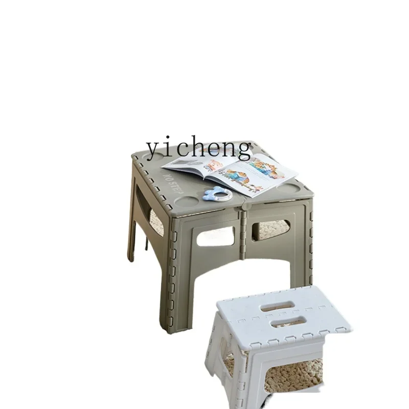 

zzZF Household Folding Table Outdoor Portable Small Table Camping Board