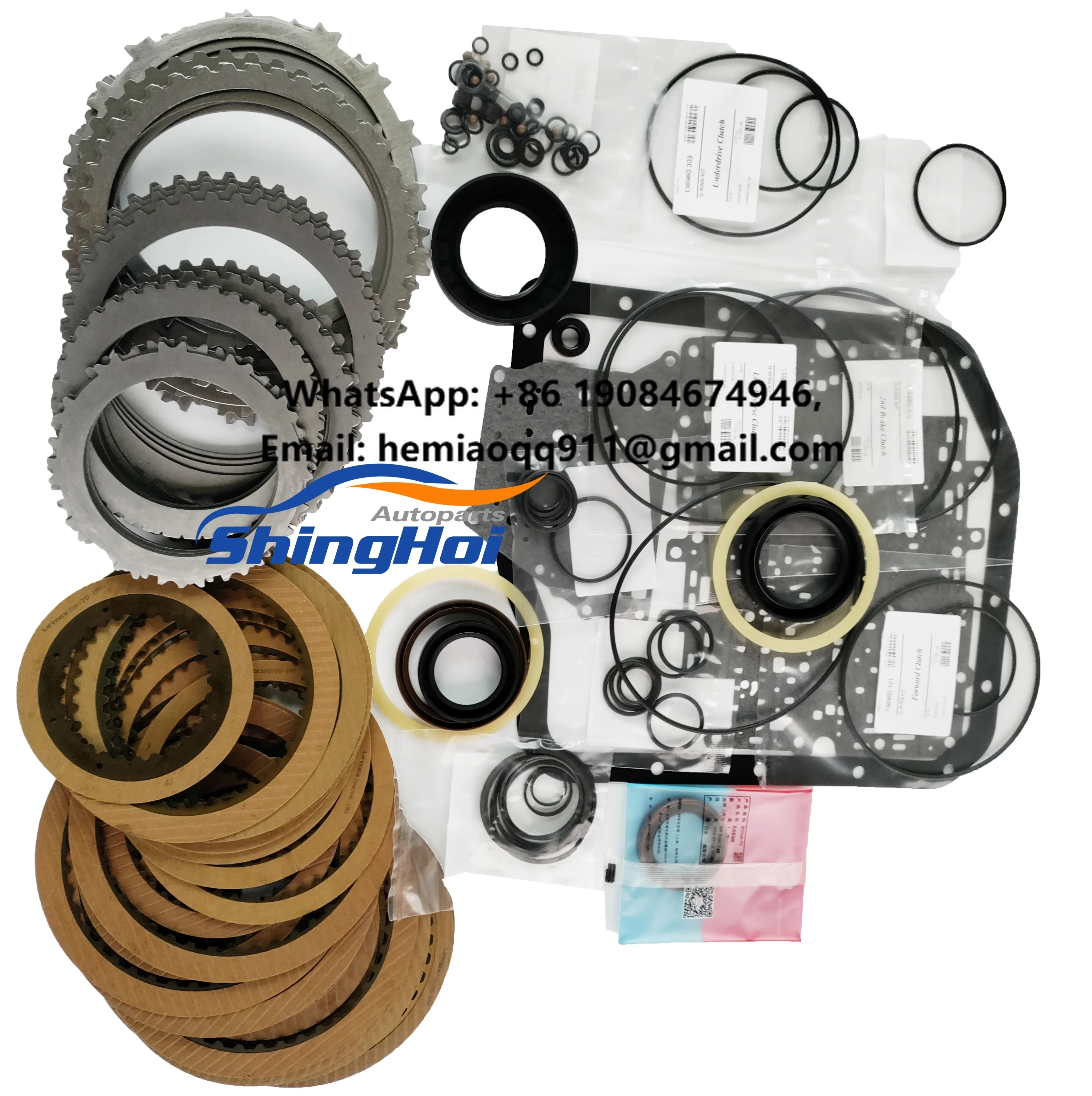 New U150 U151 U150E U151E U151F Transmission Gearbox Master Rebuild Repair Kit with Steel Friction