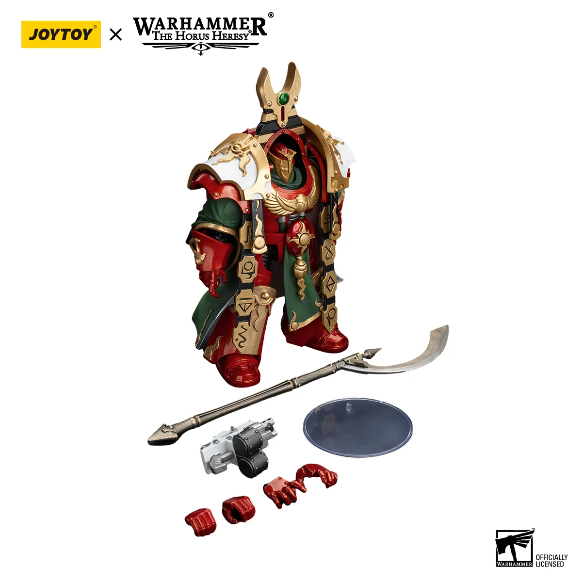 JOYTOY Warhammer 40k 1/18 شخصيات الأكشن ألف أبناء فيلق Praetor في Cataphractii Terminator Armor