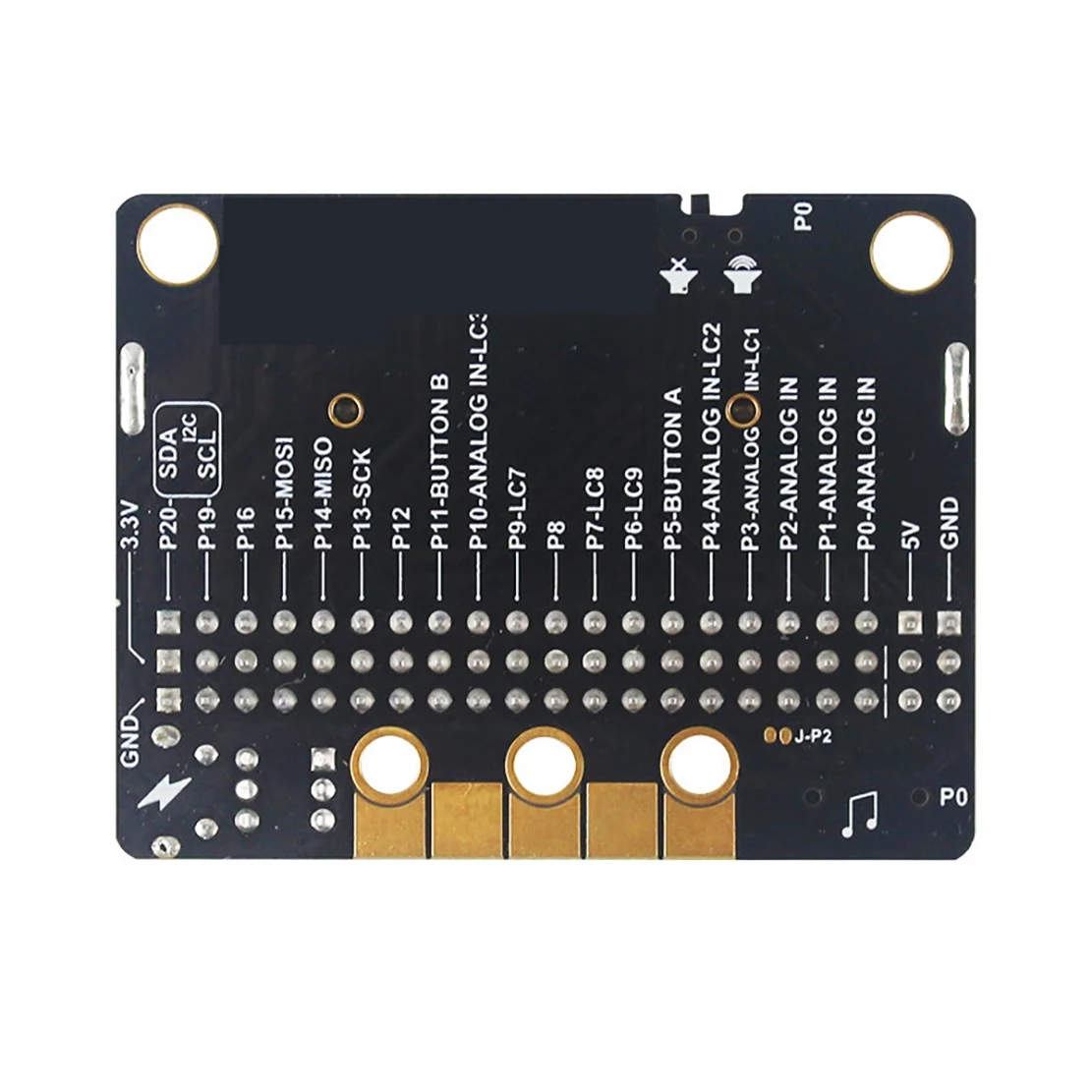 For Microbit Expansion Board IO BIT V2.0 Micro:Bit Horizontal Adapter