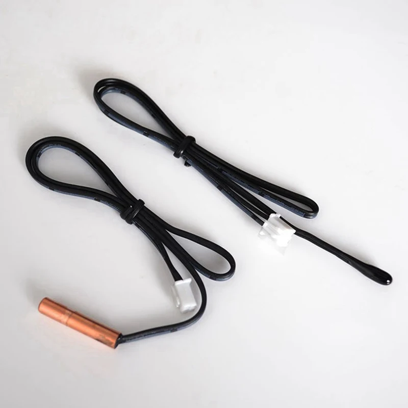 【Air Conditioning Temperature Sensor 5K 10K 15K 20K 25k 50K Air Conditioner Tube Sensor Rubber Head Copper Head】