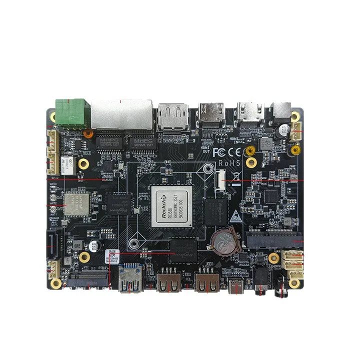 

RK3588 Android Motherboard Artificial Intelligence 8K Self-service Terminal AI Facial Recognition Device Control Board
