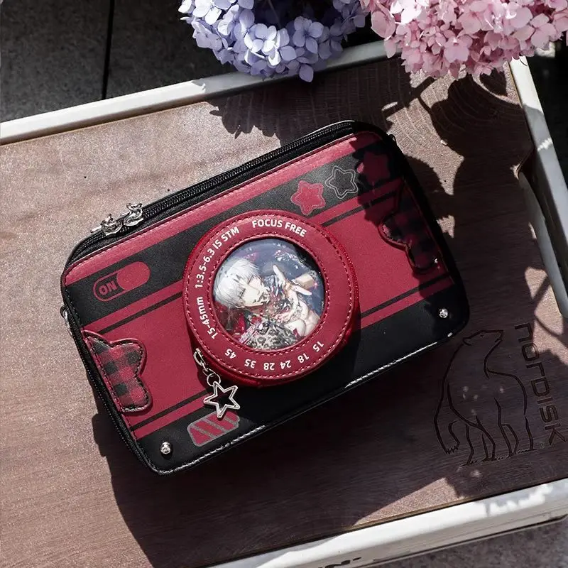 JIAERDI Harajuku Aesthetic Camera Itabag Women Versatile