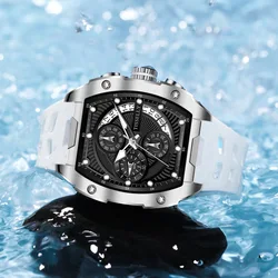 2024 New Design Luxury Watch Men Sport Fashion Quartz Waterproof Moon moonswatch  erkek kol satleri