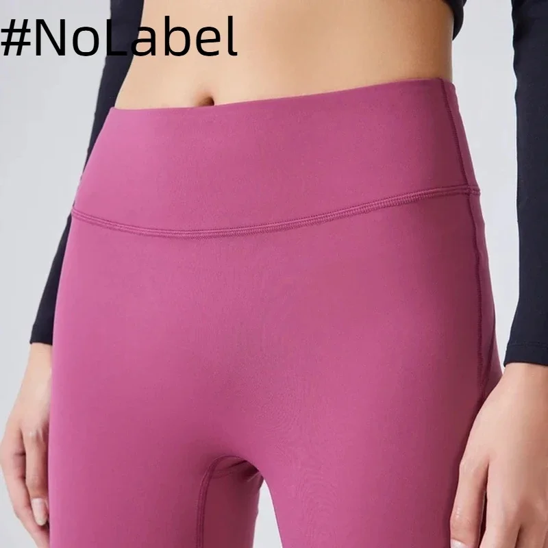 NoneLabelCollection Yoga Pants Women Flare Pants High Waist Elastic Bell Bottoms Velvet Exercise Dancing Yoga Pilates Bottoms