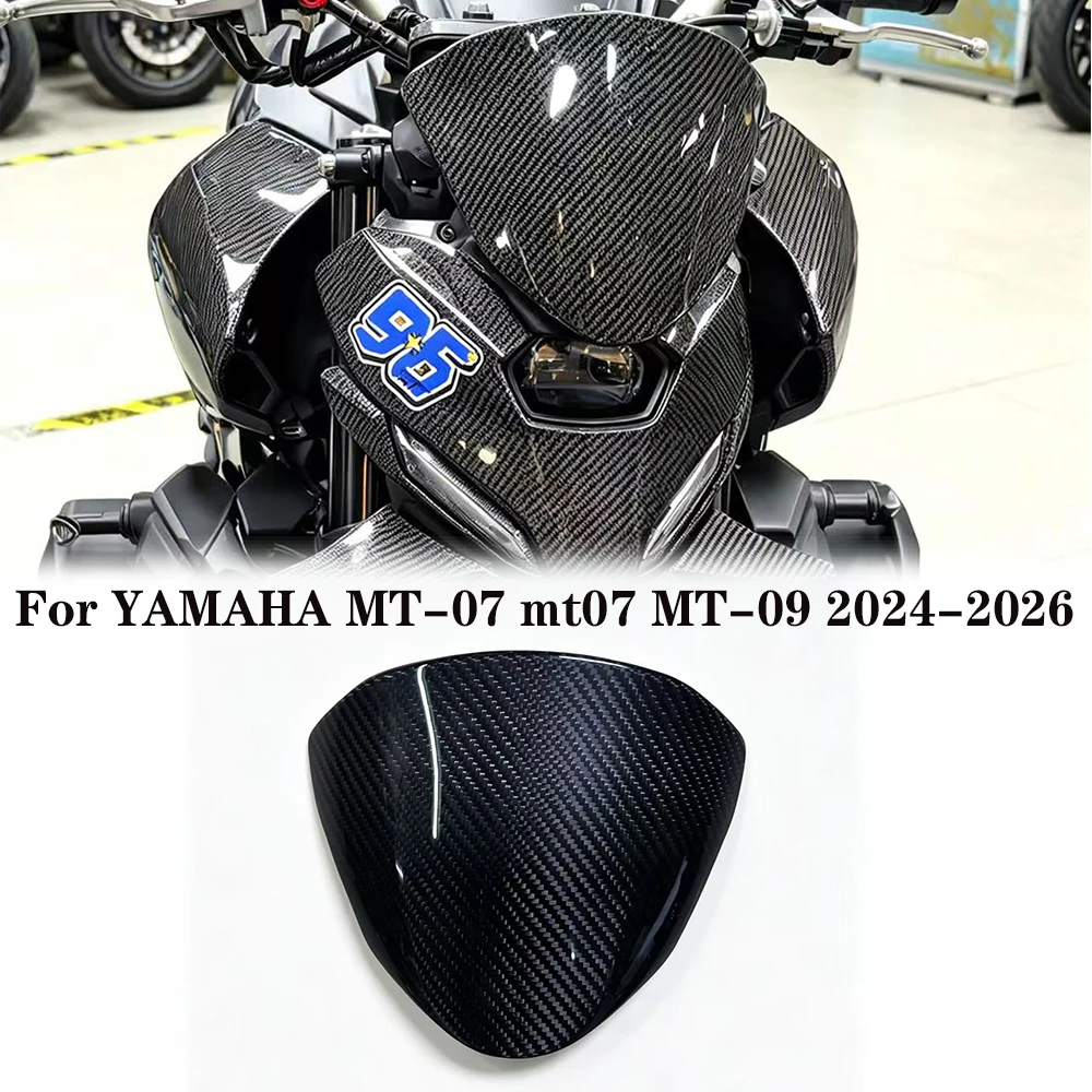 

New For YAMAHA MT09 MT-09 MT07 MT-07 Motorcycle Accessories Front Windshield Windscreen Wind Deflectors 2024 2025 2026