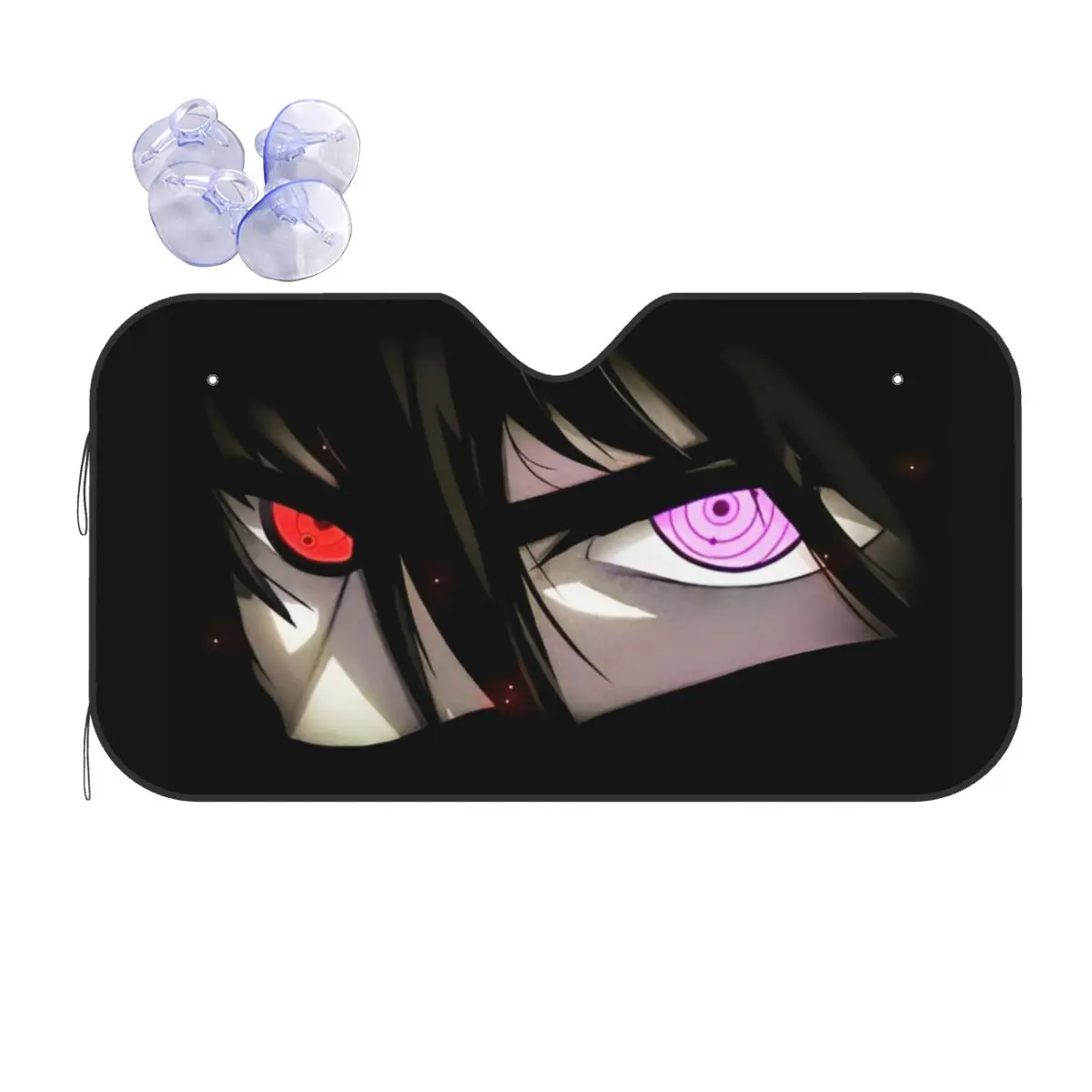 

Naruto Uchiha Itachi Windshield Sunshade Funny Car Front Window Visor 70x130cm Sun Visor Heat Reflector