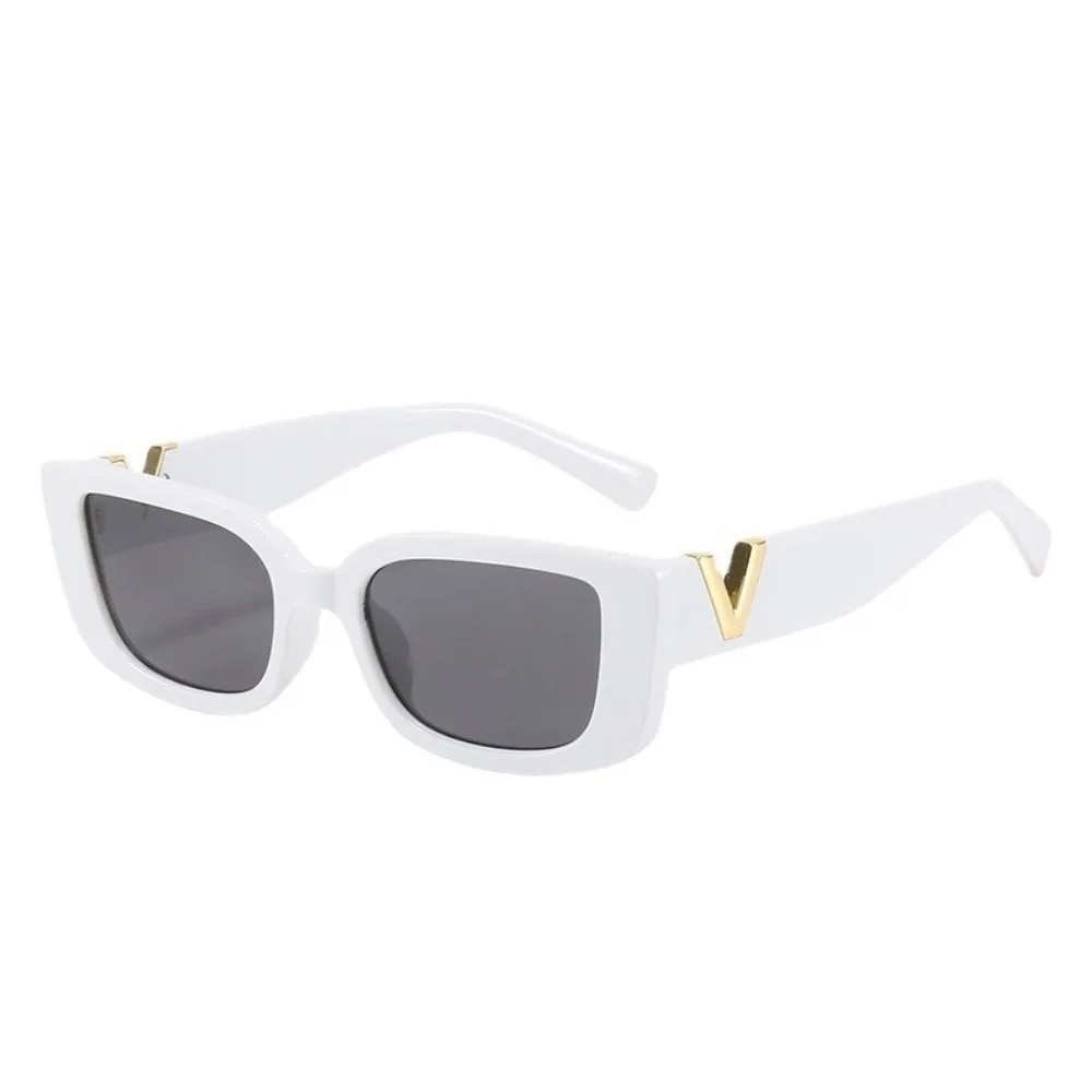 Frauen/Männer Unisex mit Mode V-förmigen Füßen Outdoor Sonnenschutz quadratische Sonnenbrille – Detail 6