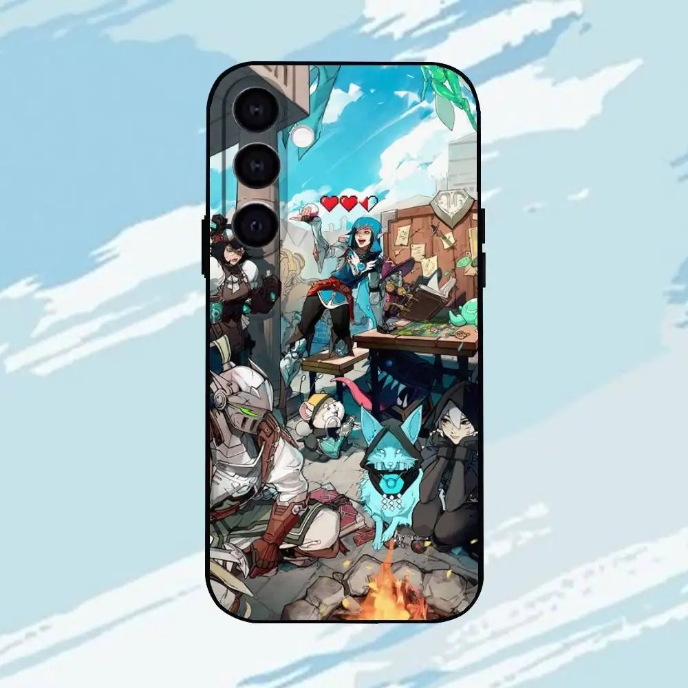 لعبة O-Overwatch حافظة هاتف شل سوداء لهاتف سامسونج جالاكسي A73، A72، A71، A70، A53، A52، A51، أخرى غلاف أسود ناعم #2