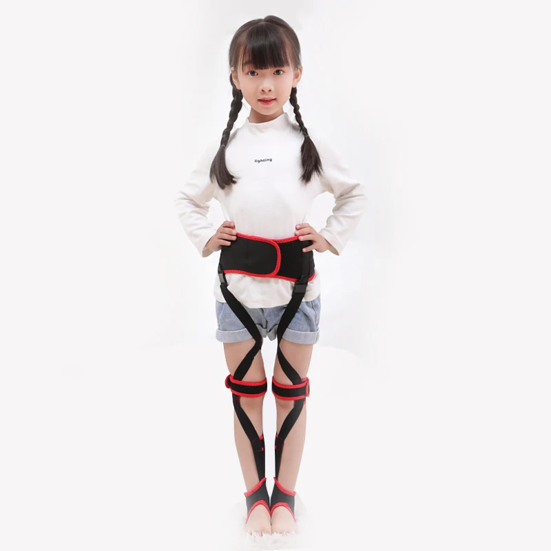 Children's X-shaped and O-shaped Feet Correction Belt for Correcting in-toed and Out-toed Gait, Medical Use.