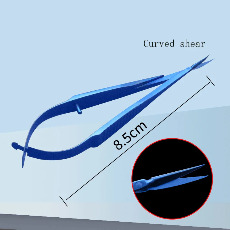Cosmetische Instrumenten Dubbele Ooglid Chirurgische Instrumenten Oftalmische Microinstrumenten Venus Schaar Iris Knippen De Hoek Van De Ey