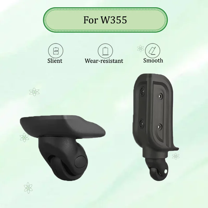 

For W355 Ultra-Smooth Luggage Wheel Replacement - Swivel Castor Effectively Reduces Suitcase Vibration and Noise