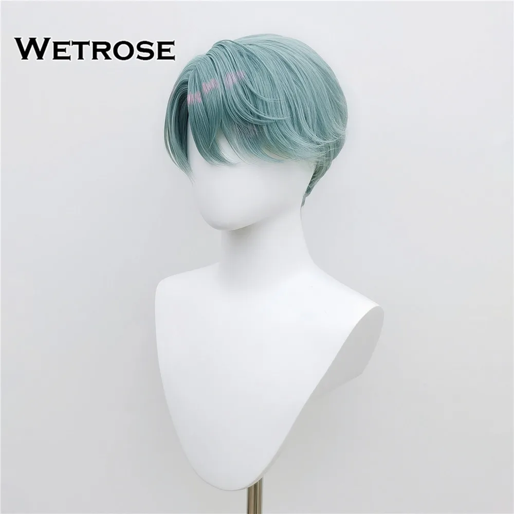 [Wetrose] متوفر في المخزون Nijisanji Vtuber Freodore شعر مستعار تأثيري عيد الهالوين