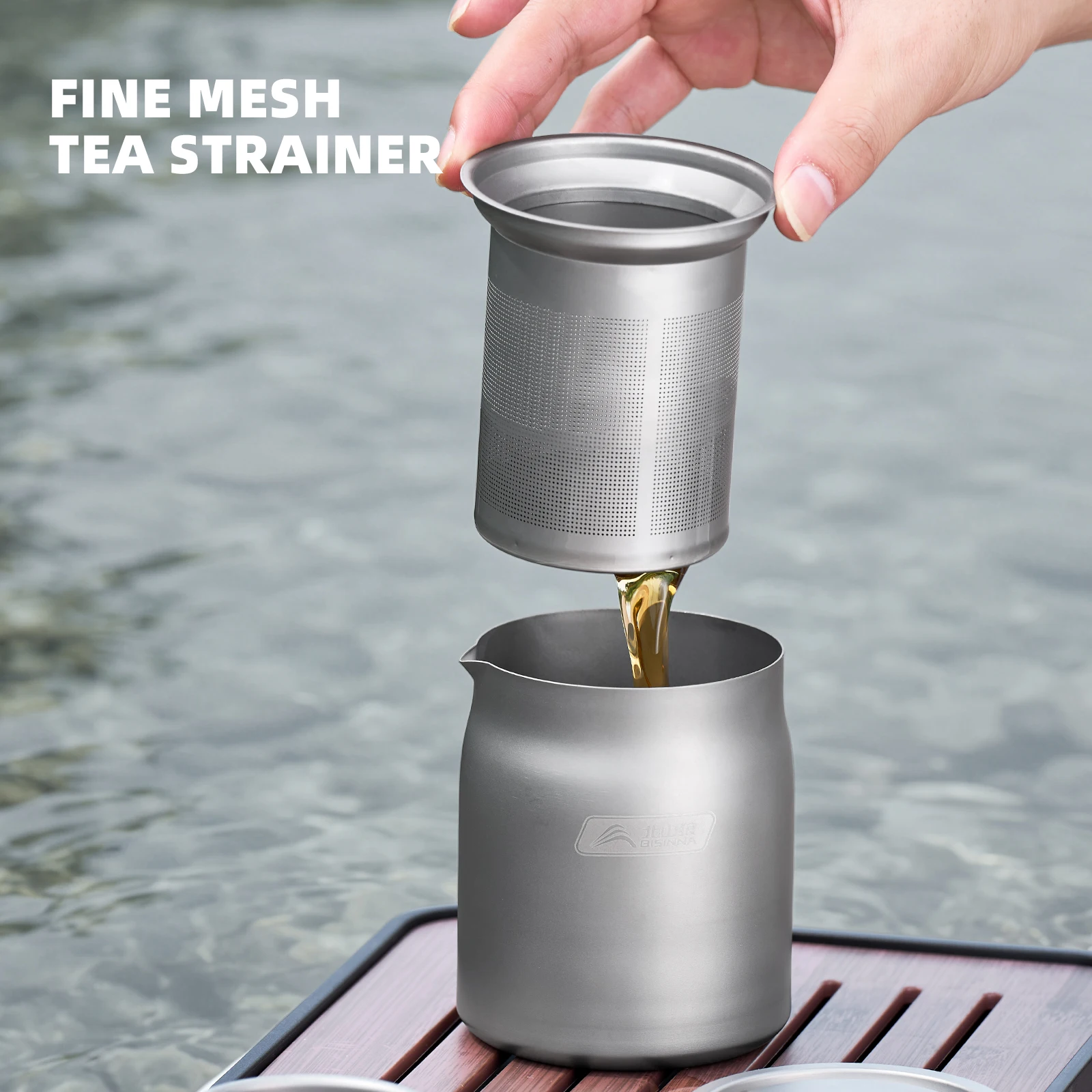 BISINNA 304 Stainless Steel Po - Camping Cooking Ware Set 评论和价格