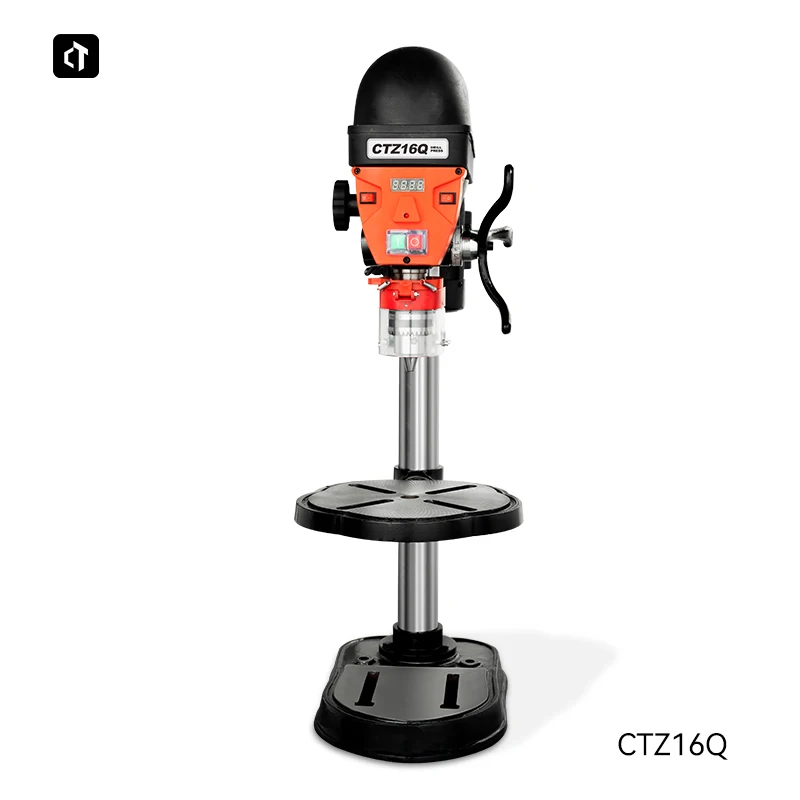 CTMACH CTZ16Q Mini Bench Drill Press Small Household Desktop Drilling Machine For DIY Wood Metal Processing