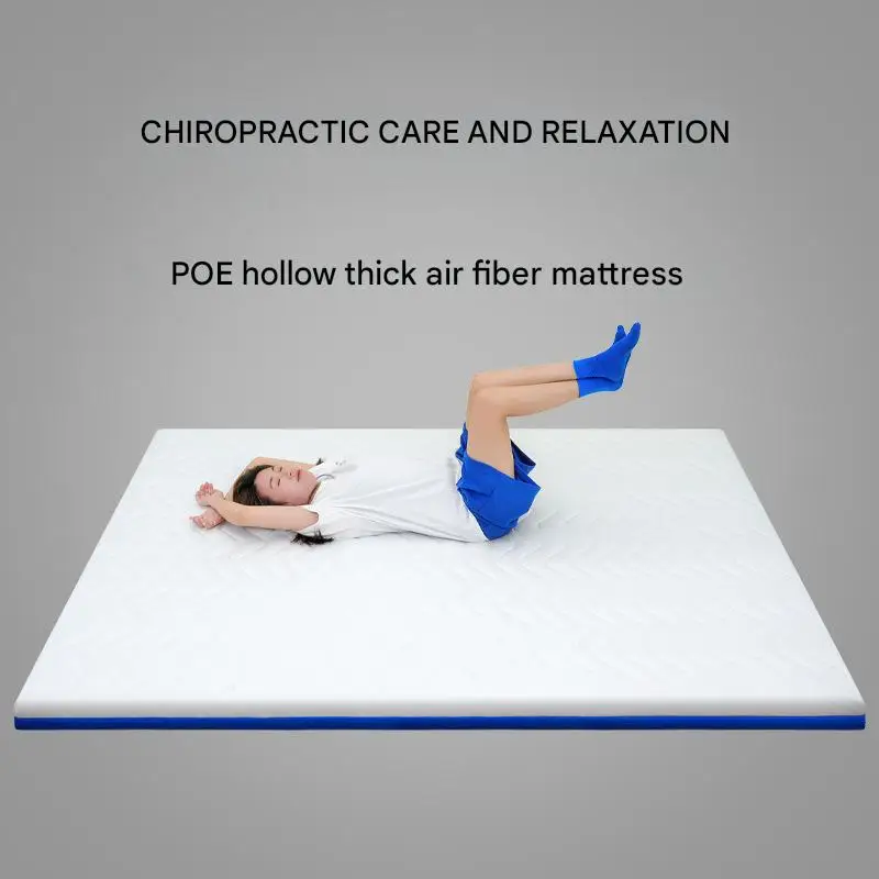 

6D latex free air fiber breathable mattress, washable, medical care mattress, foldable storage, POE tatami mat