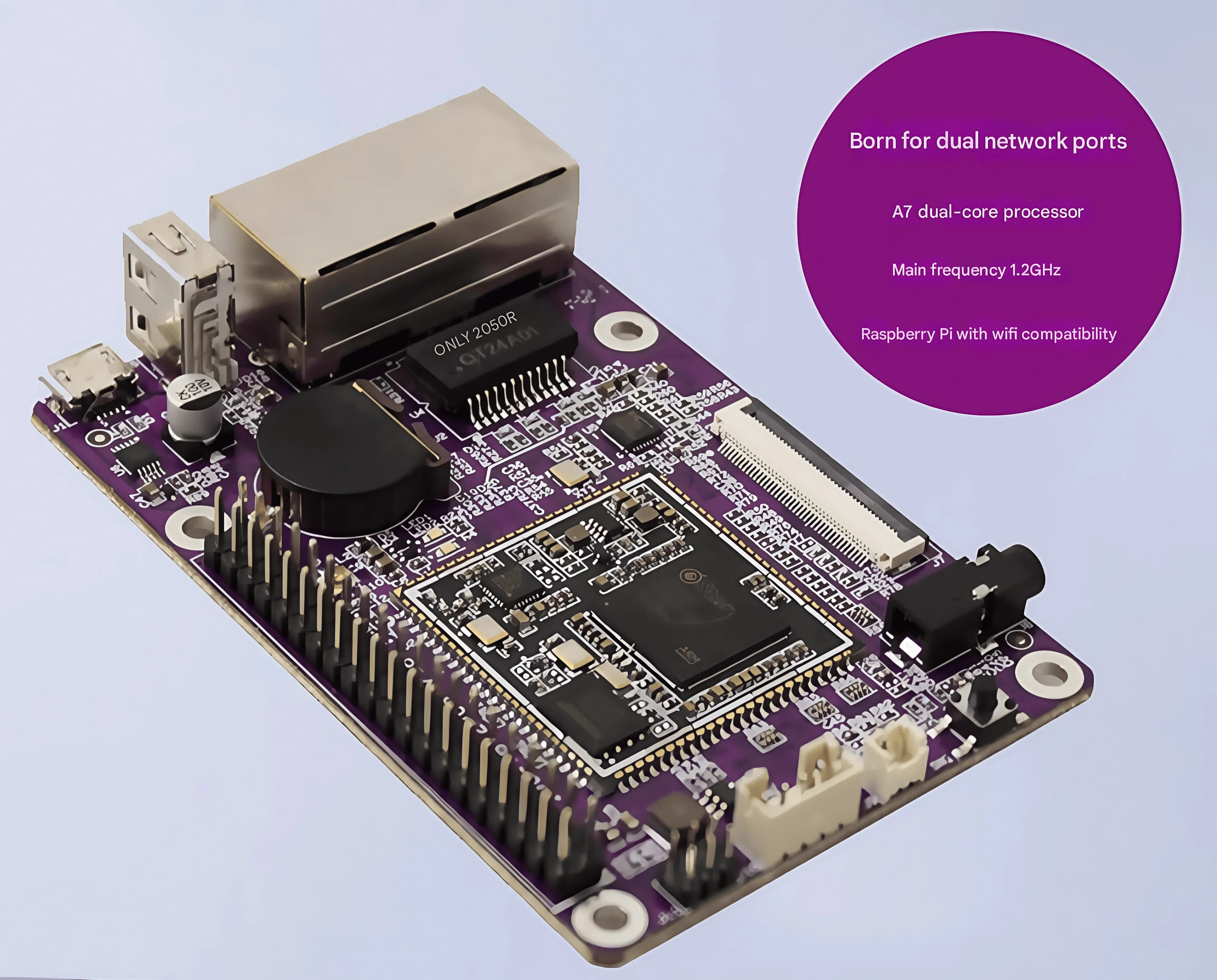 

Purple Pi R1 SSD201/SSD202D Development Board Kit