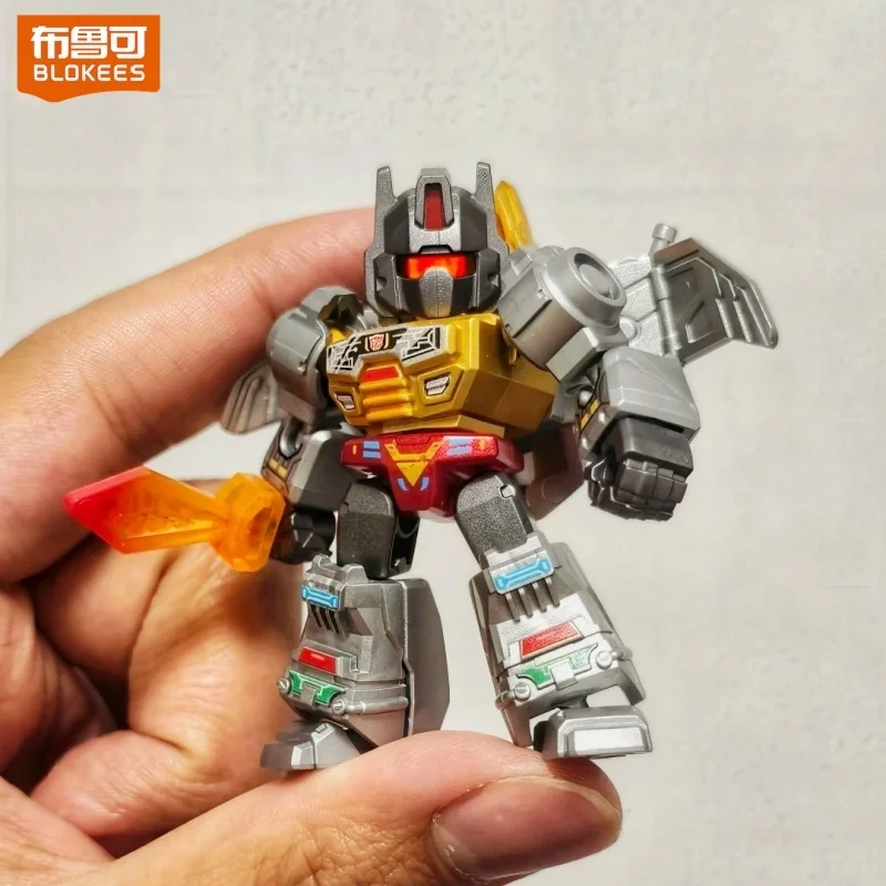 

Blokees Transformers Blind Box Set Starry Edition V3 Assembly Model Toys With Devastator Optimus Prime Grimlock Soundwave