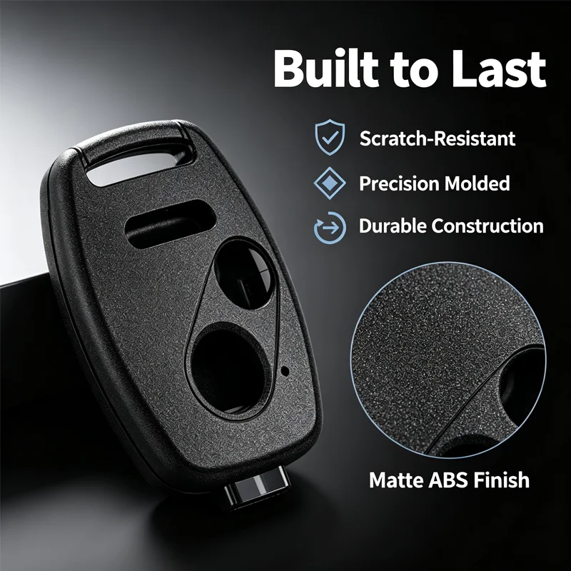 2/3/4 Buttons No Blade Remote Car Key Shell Replacement Accessory For Honda Accord Pilot CRV HRV Housing Civic Insight 2003-2013